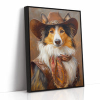 Rough Collie Sunset Wrangler