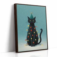 Festive Feline's Holiday Mischief