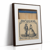 How Lucky Are We: Vintage Matchbox