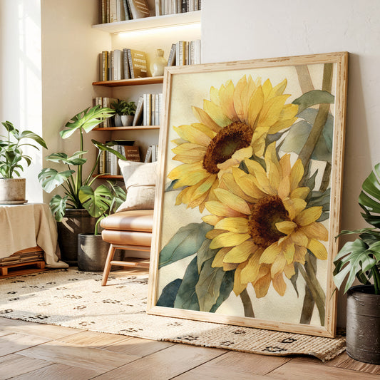 Sunlight Kisses the Golden Petals