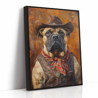 Bullmastiff Sheriff of the High Plains
