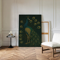 Regal Silence of the Golden Peacock