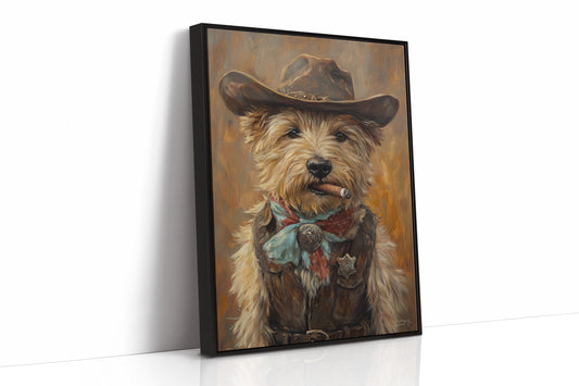 Wheaten Terrier Wild West Deputy