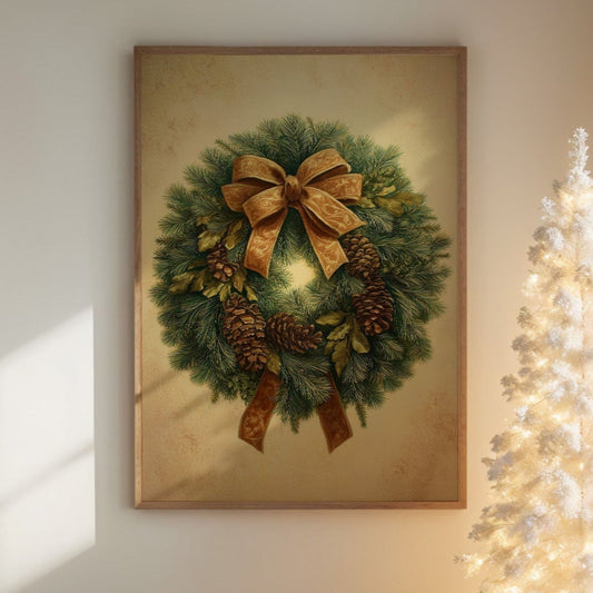 Pine Garland Tells December Stories