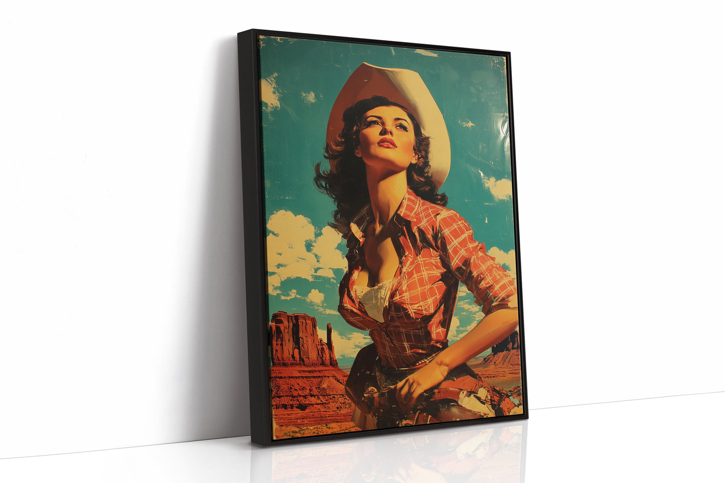 Turquoise Skies Meet Western Pride