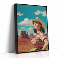 Red Gingham Meets Monument Valley