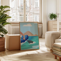 Paddle Through Mountain Lake Serenity