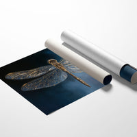 Golden Wings Among Literary Treasures