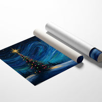 Starlit Pine Dances With Moon