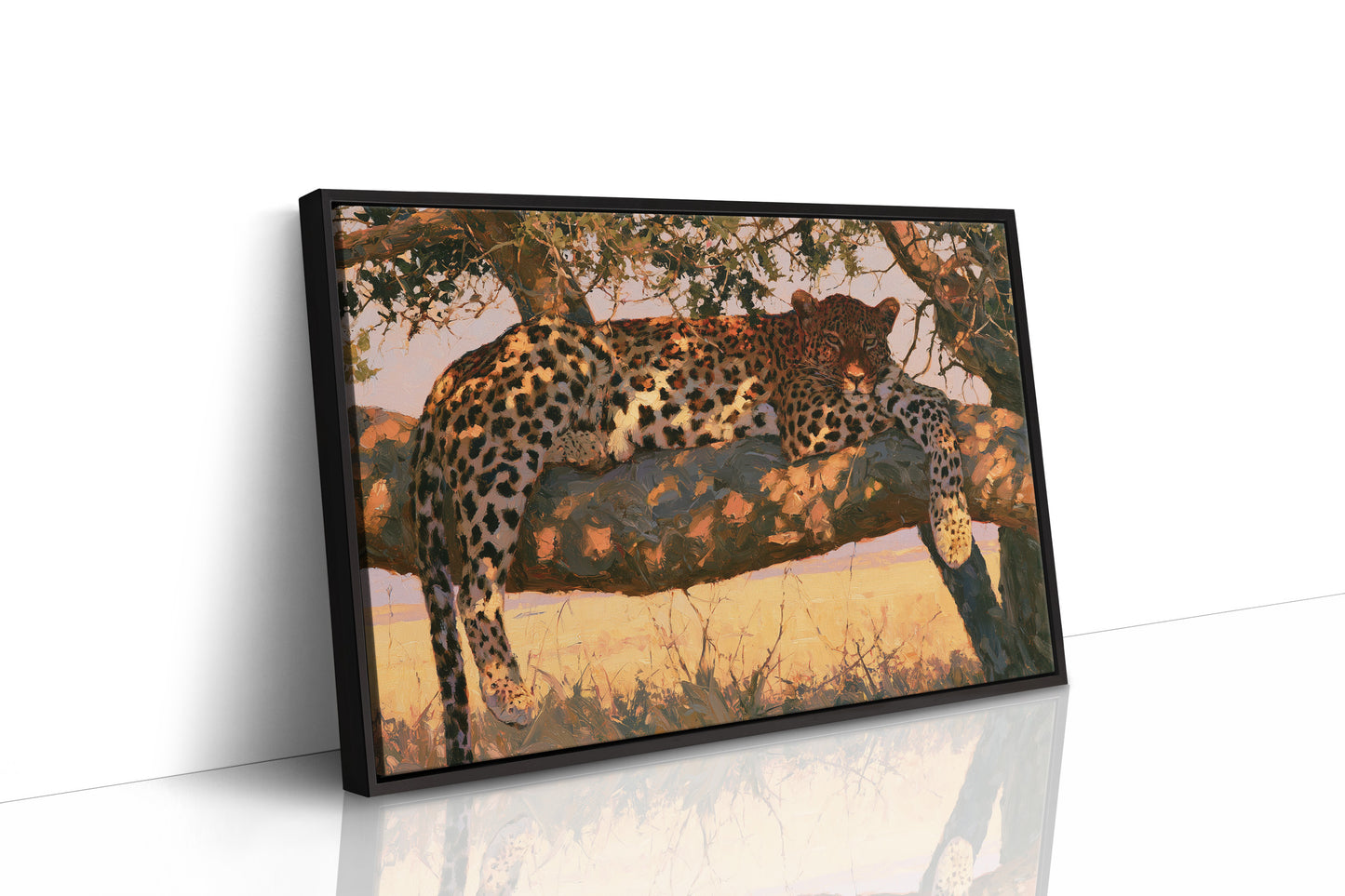 Leopard, Draped in Gold
