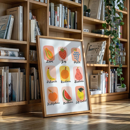 Fruits of the Spirit Illustrated Print
