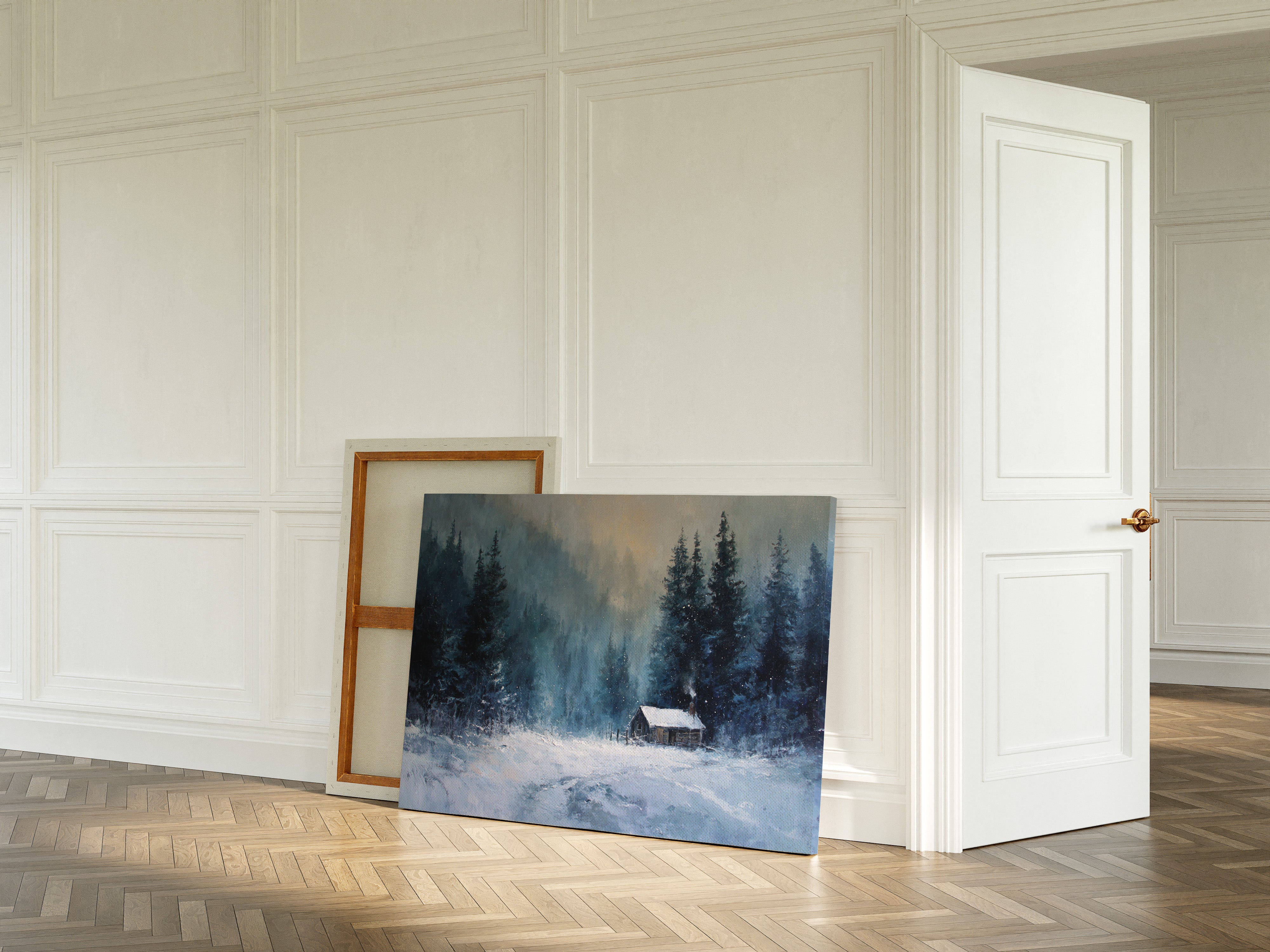 Solitude Sleeps In Winter's Light