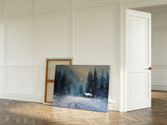 Solitude Sleeps In Winter's Light
