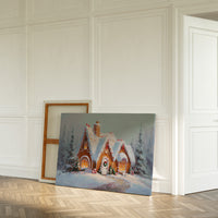 A Cottage Wrapped in Sugar Frosting