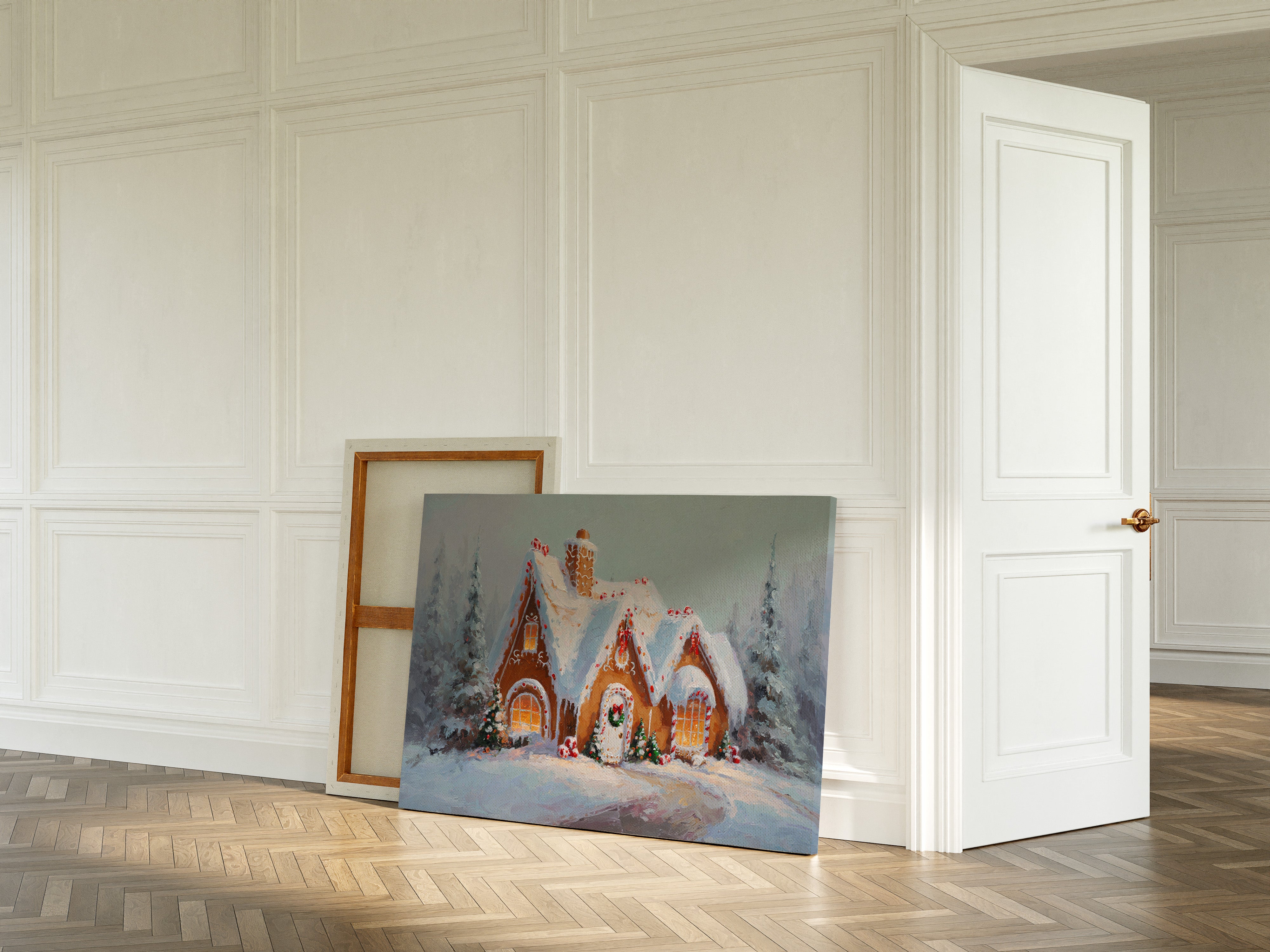 A Cottage Wrapped in Sugar Frosting