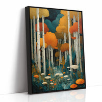 The Birch Grove After Midnight