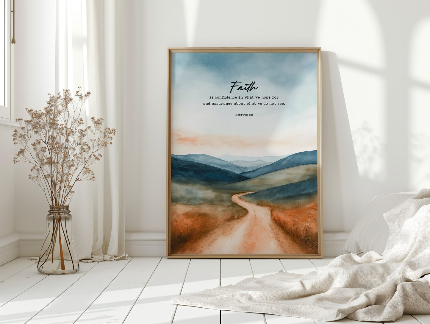 Faith Leads Through the Hills