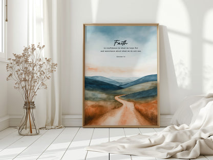 Faith Leads Through the Hills