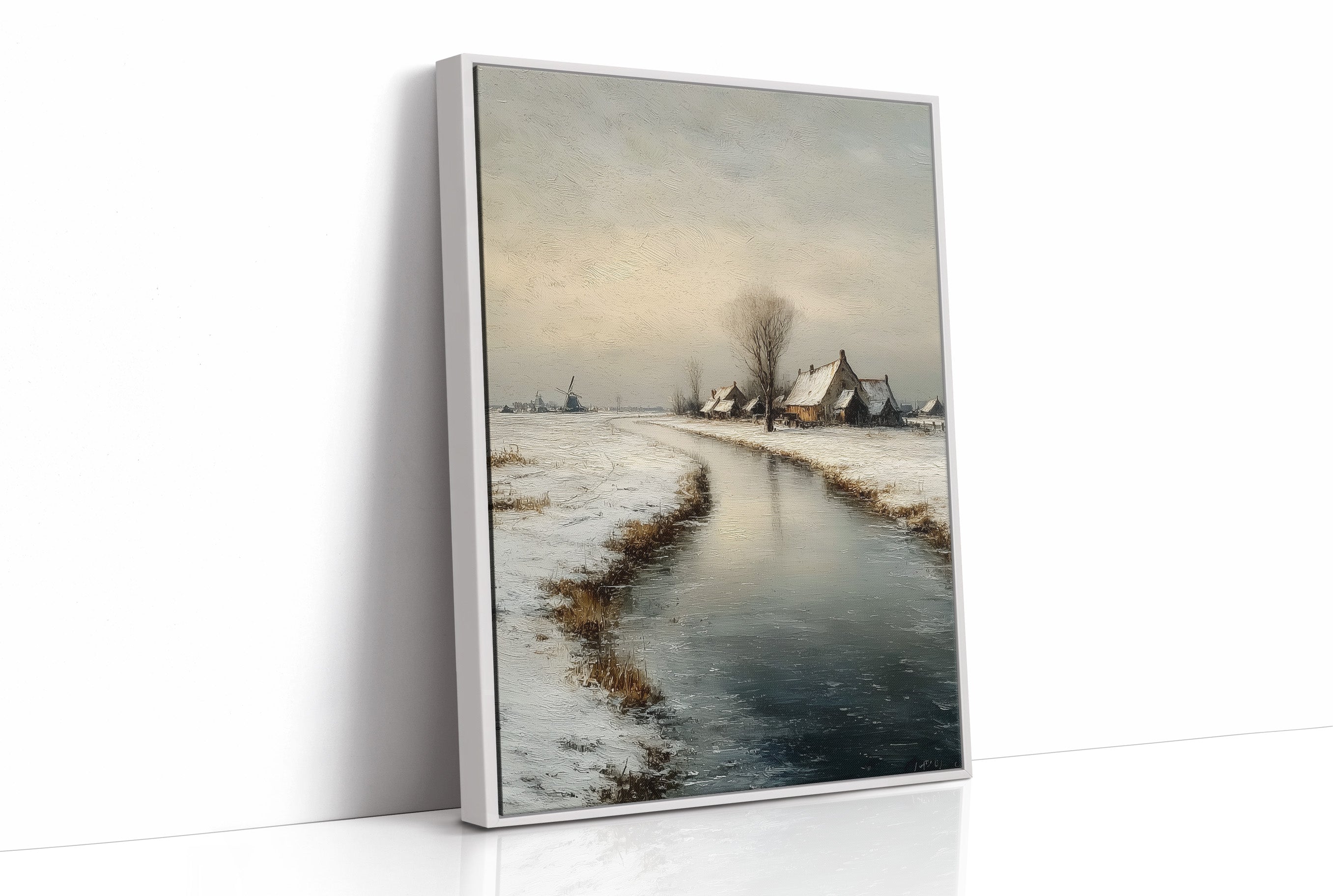 Winter on the Dutch Polder