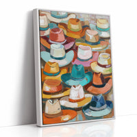 Colorful Brims Under Desert Sun