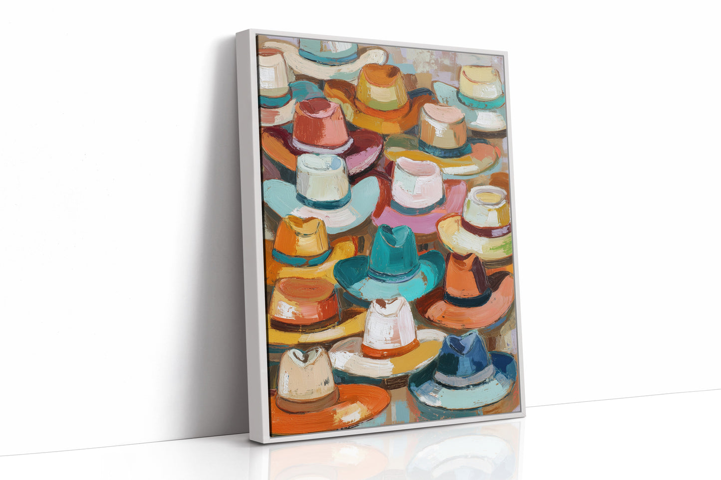 Colorful Brims Under Desert Sun