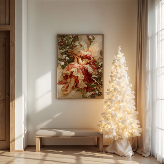 Holly Berries Crown Winter Dreams