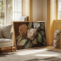 Autumn Hydrangeas Paint Golden Stories