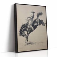 Wild Bronc Writes Prairie Legend