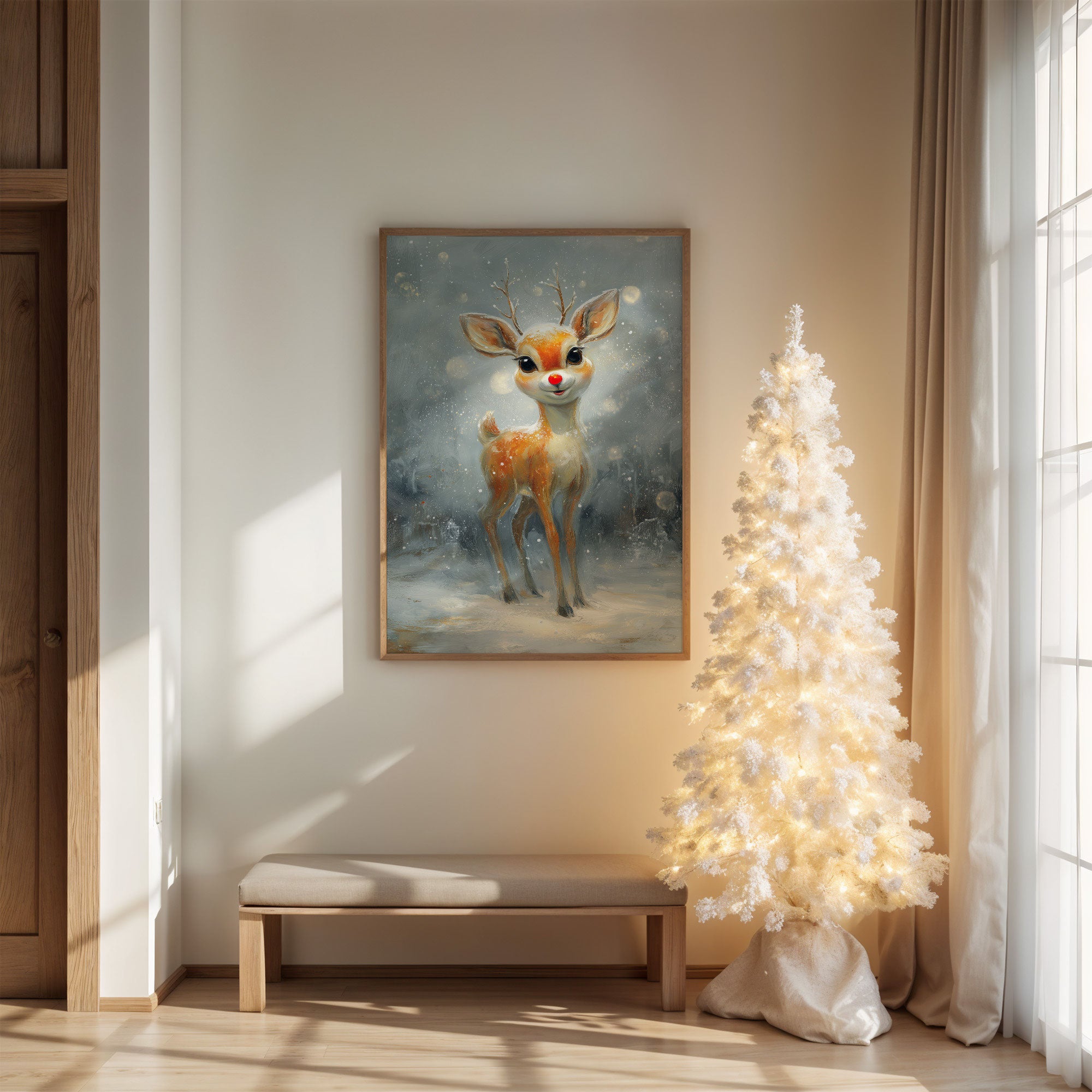 Moonlit Magic On Christmas Eve