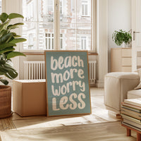 Coastal Letters Paint Simple Freedom