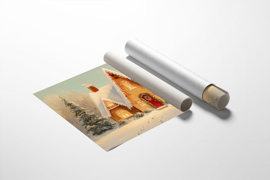 Gingerbread Cottages Share Winter Magic