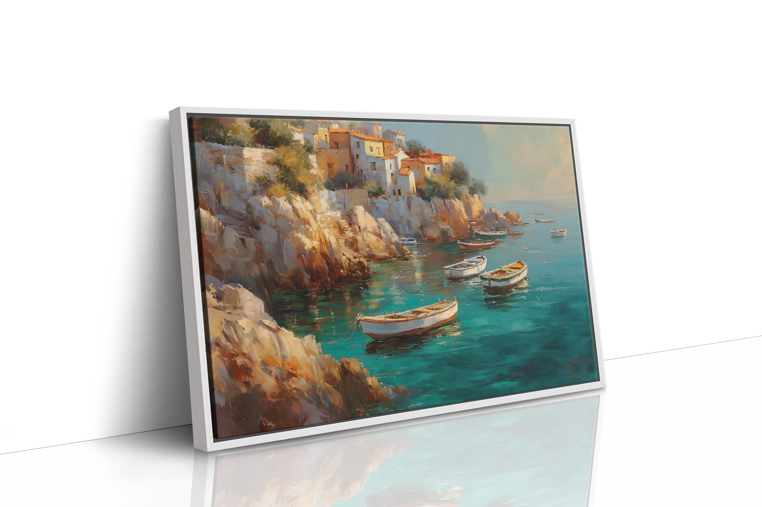 Cliffside Village Meets Azure Waters