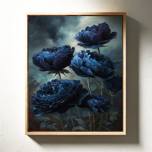 Midnight Blooms in Velvet Hues