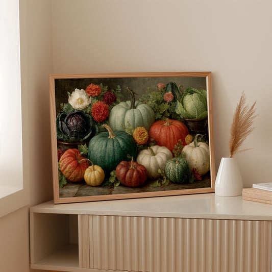 Harvest's Bounty in Colorful Abundance
