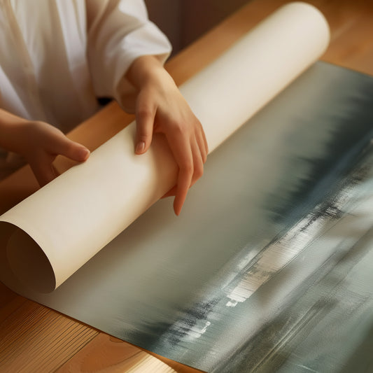 Misty Lake Finds Morning Silence