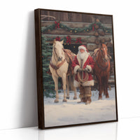 Frontier Christmas: Santa's Western Sleigh Team