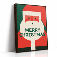 Merry Christmas Santa Face