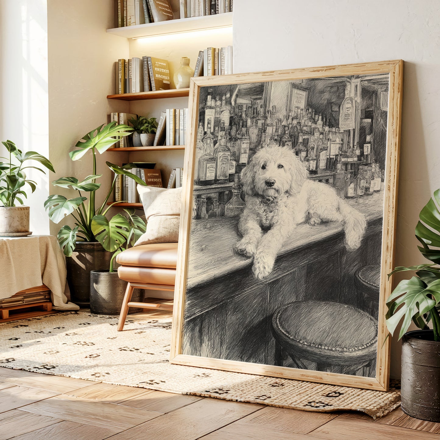 The Barkeeper's Loyal Companion