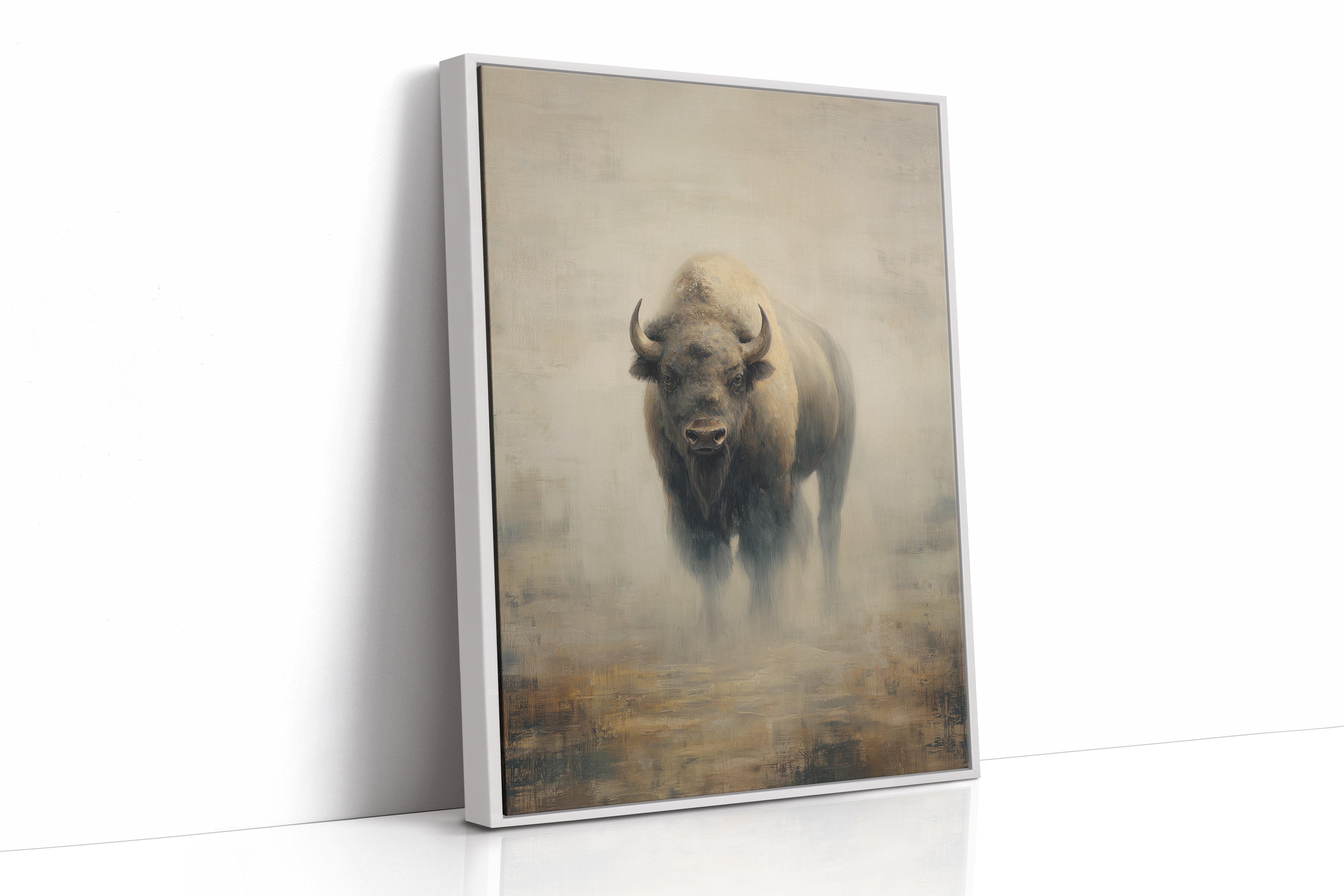 Prairie Ghost In Morning Mist