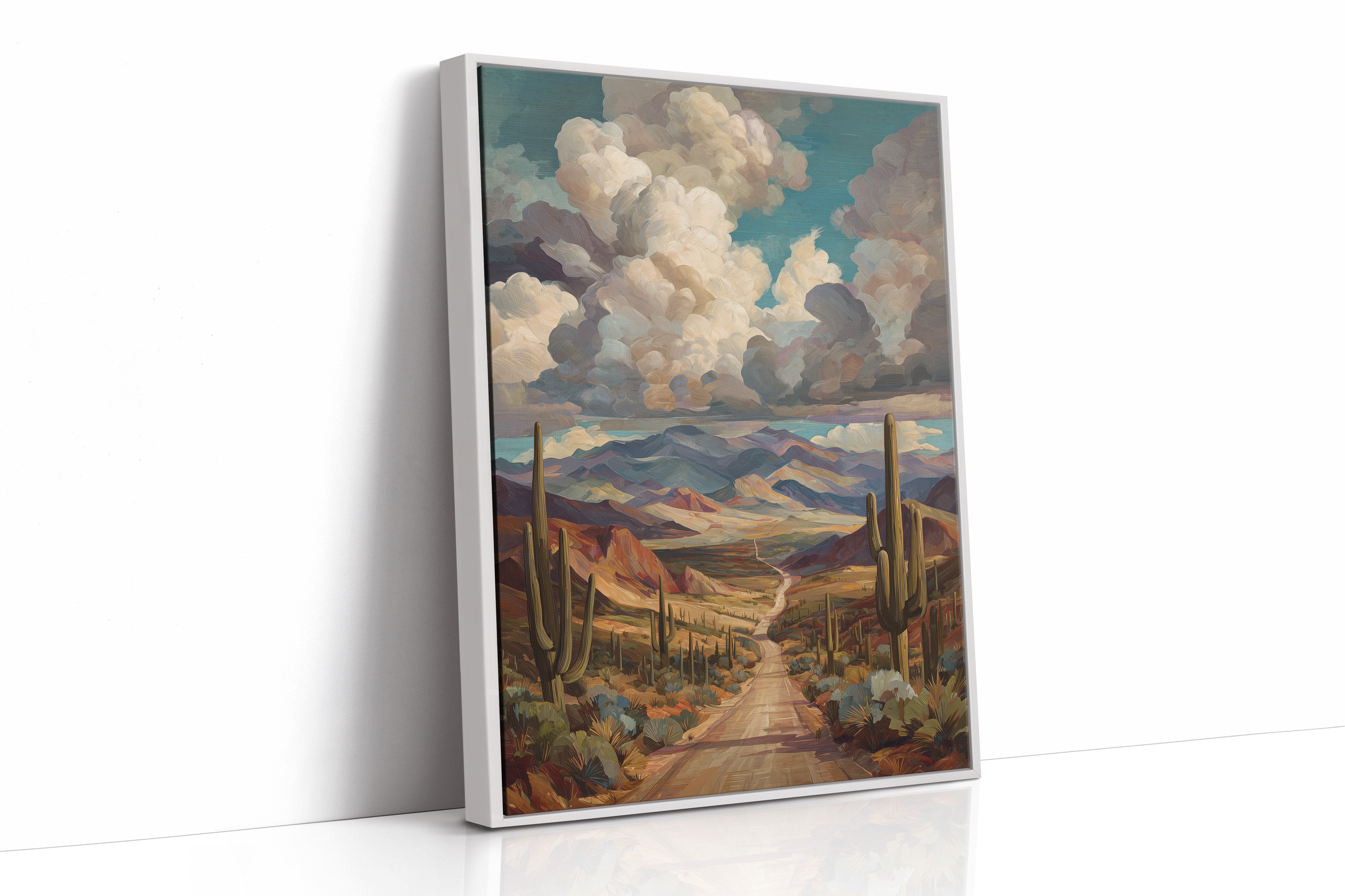Thunderclouds Over Saguaro Road