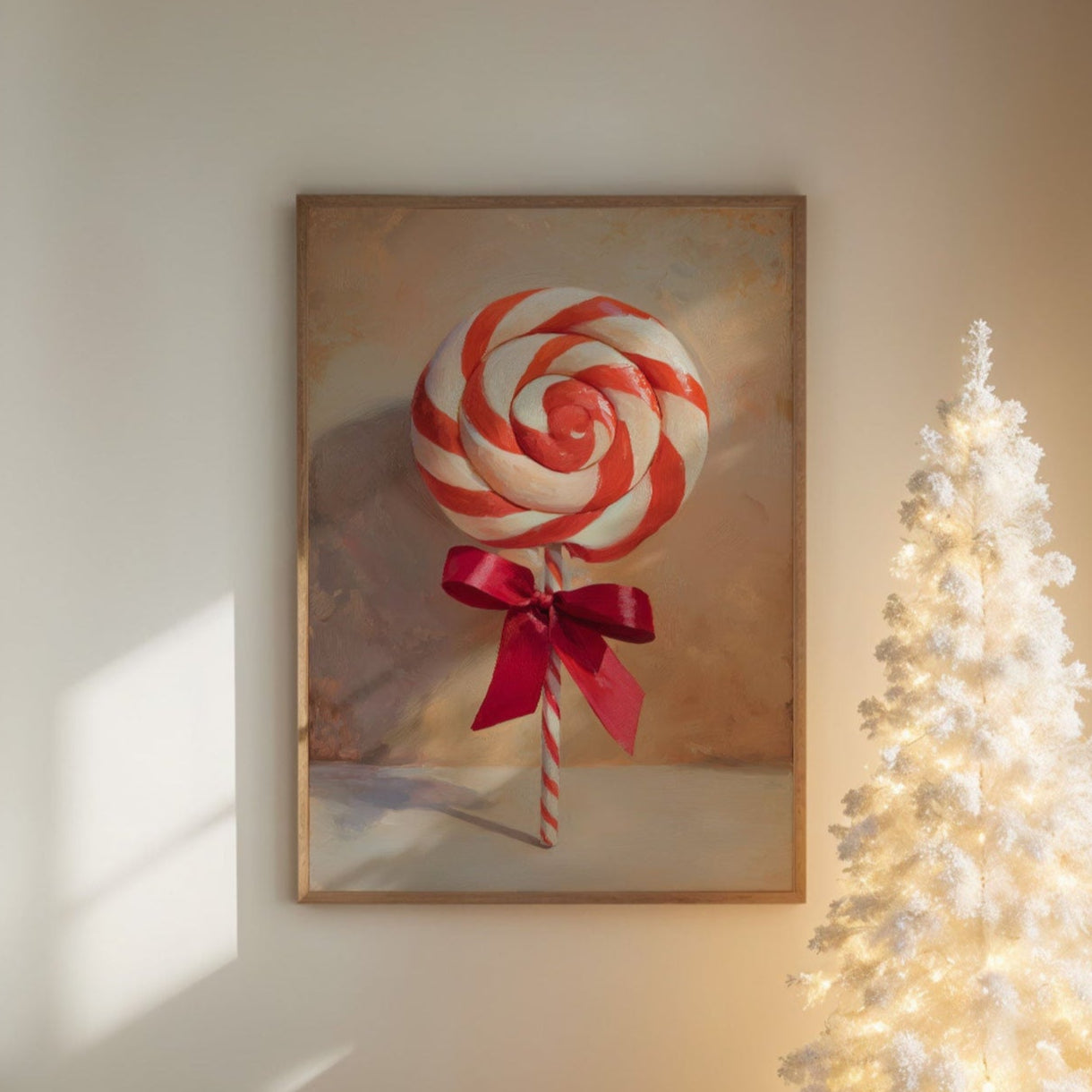Peppermint Dreams On Christmas Morning