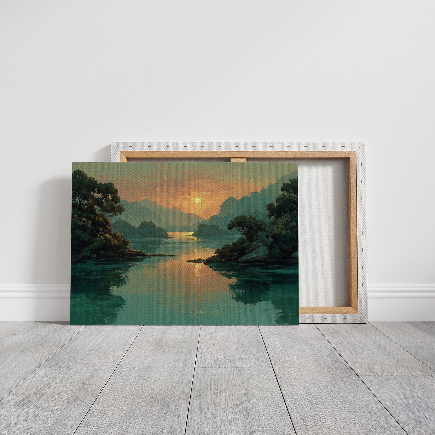 Sunset on Still Water