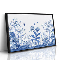 Blue Petals Tell Morning Stories
