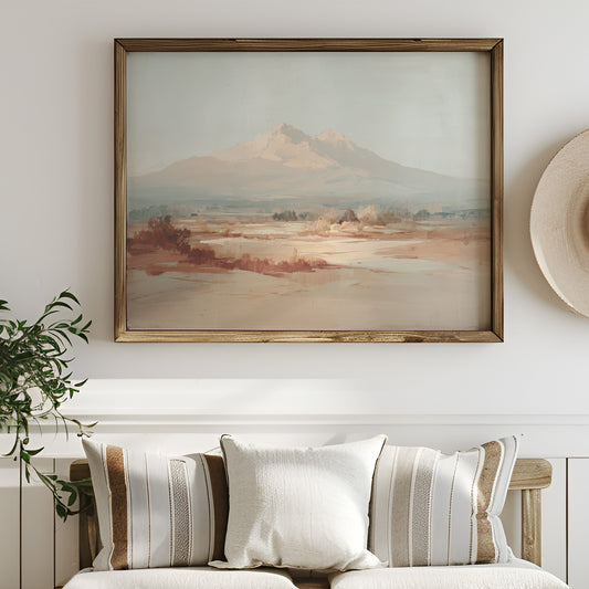 Mountains Bathed In Morning Light