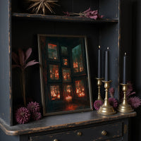 Infinite Candlelit Reflections