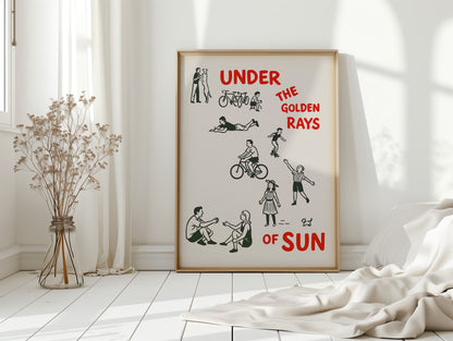 Golden Rays of Joy