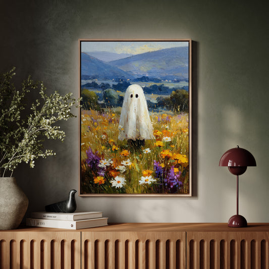 The Ghost Among Wildflowers