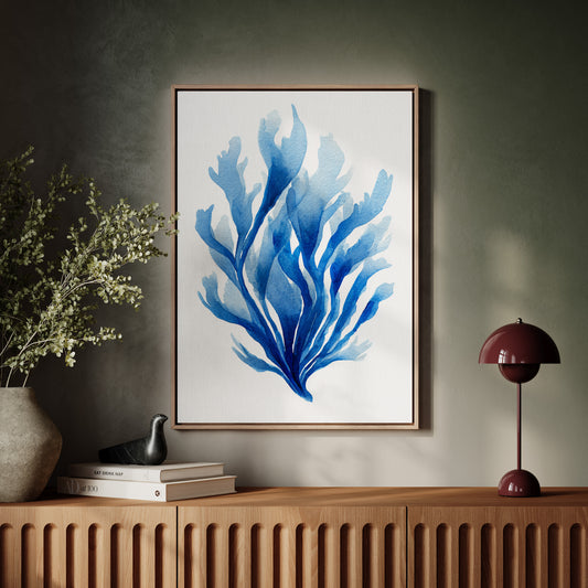 Tides of Blue Beneath Surface