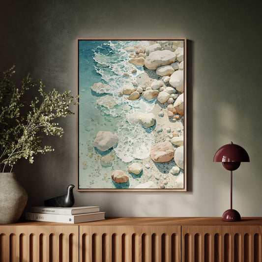 Tides Caress the Timeless Stones