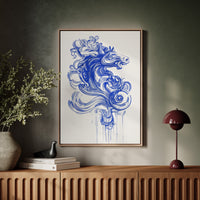 Wild Horses Dance In Indigo